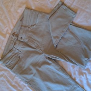 Mavi light blue ankle skinny jeans